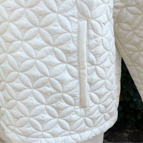 MARC NEW YORK ~ Fantastic Quilting! Winter White Jacket ~ Size Large - Picture 6 of 17